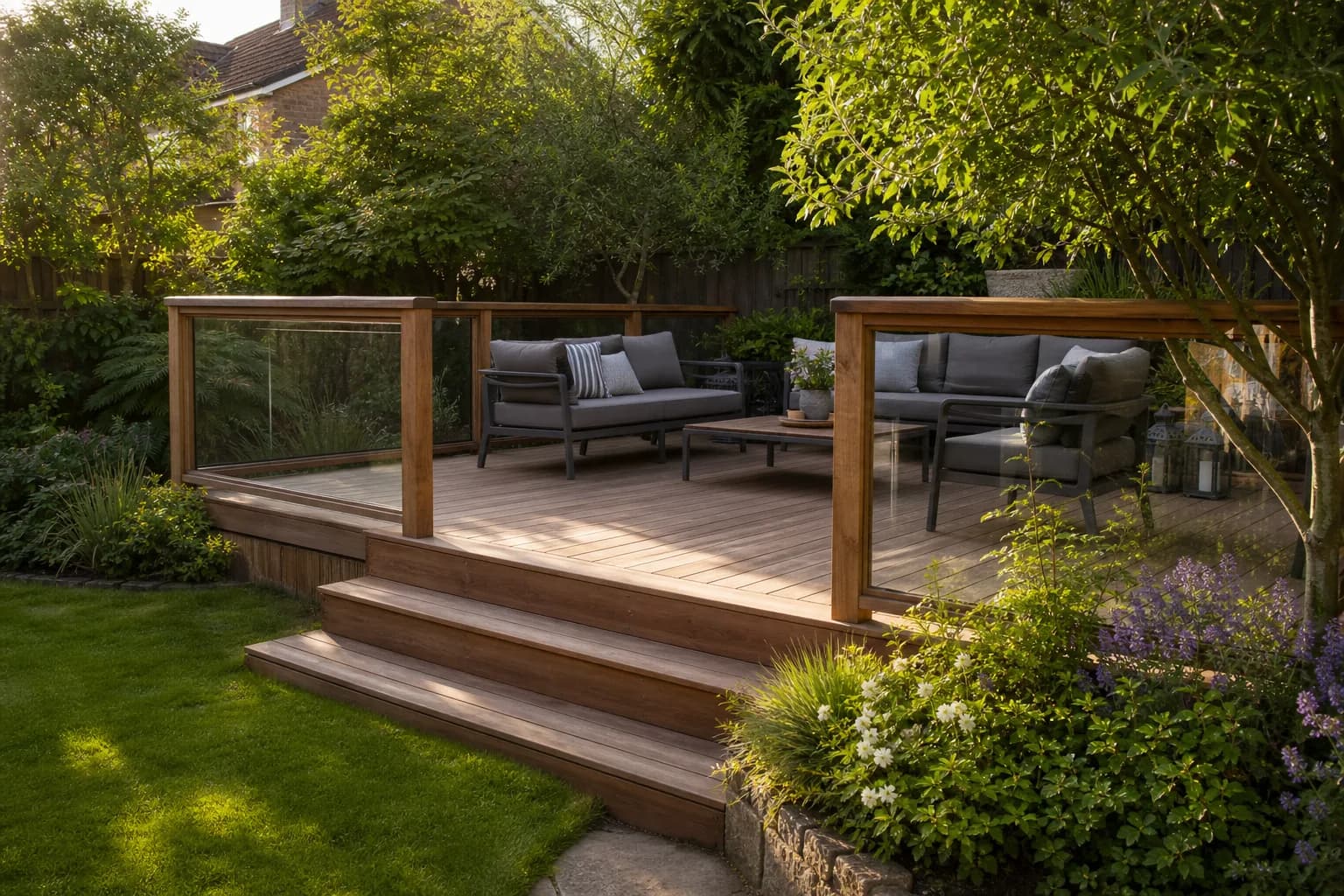 Decking by KCO Landscapes in Waterlooville