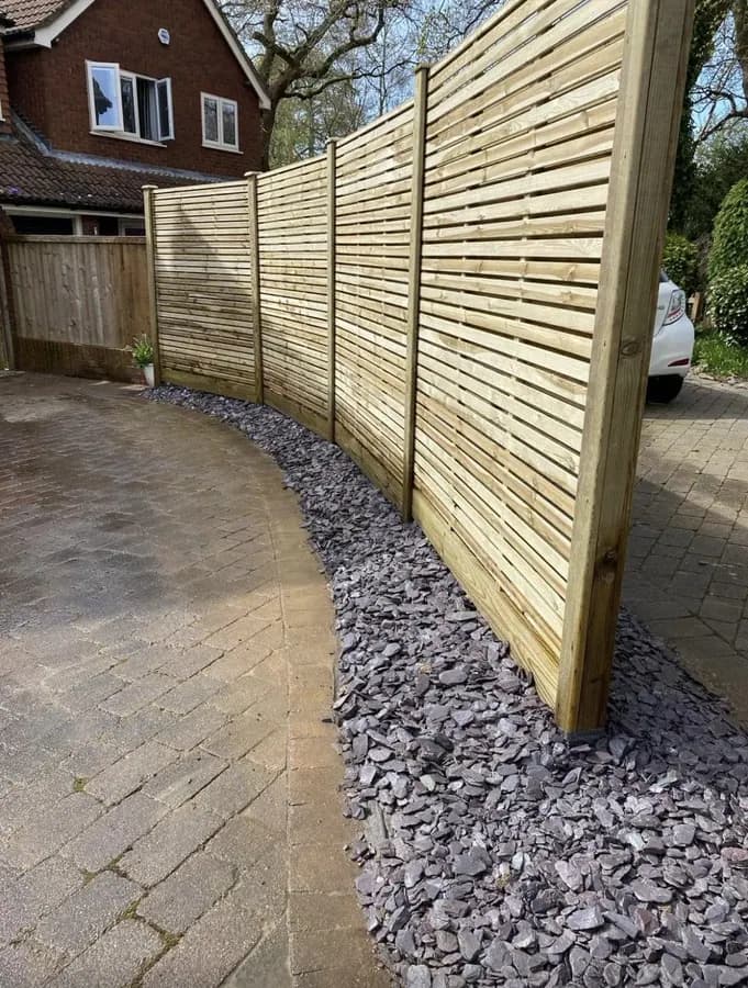 Fencing by KCO Landscapes in Waterlooville
